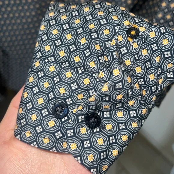 CINCH BOYS BLACK BUTTON DOWN SHIRT - Picture 5 of 7